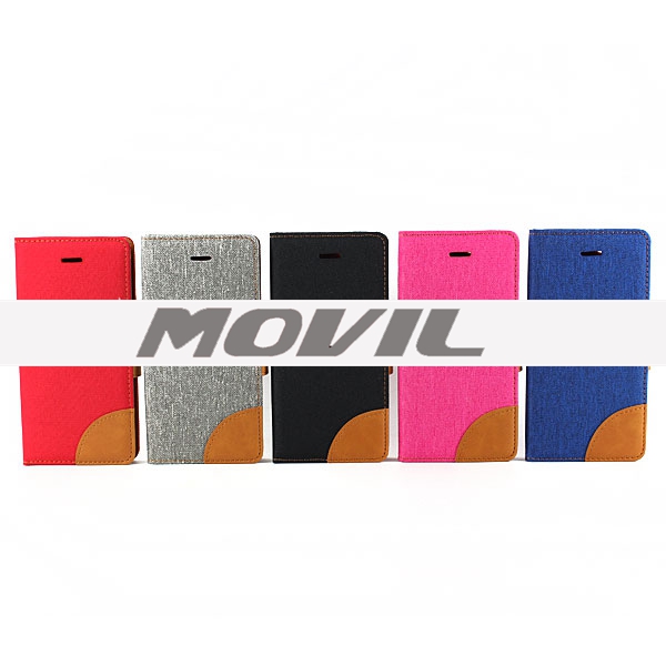 NP-2466 Color-mixto PU Funda para Apple iPhone 6-14